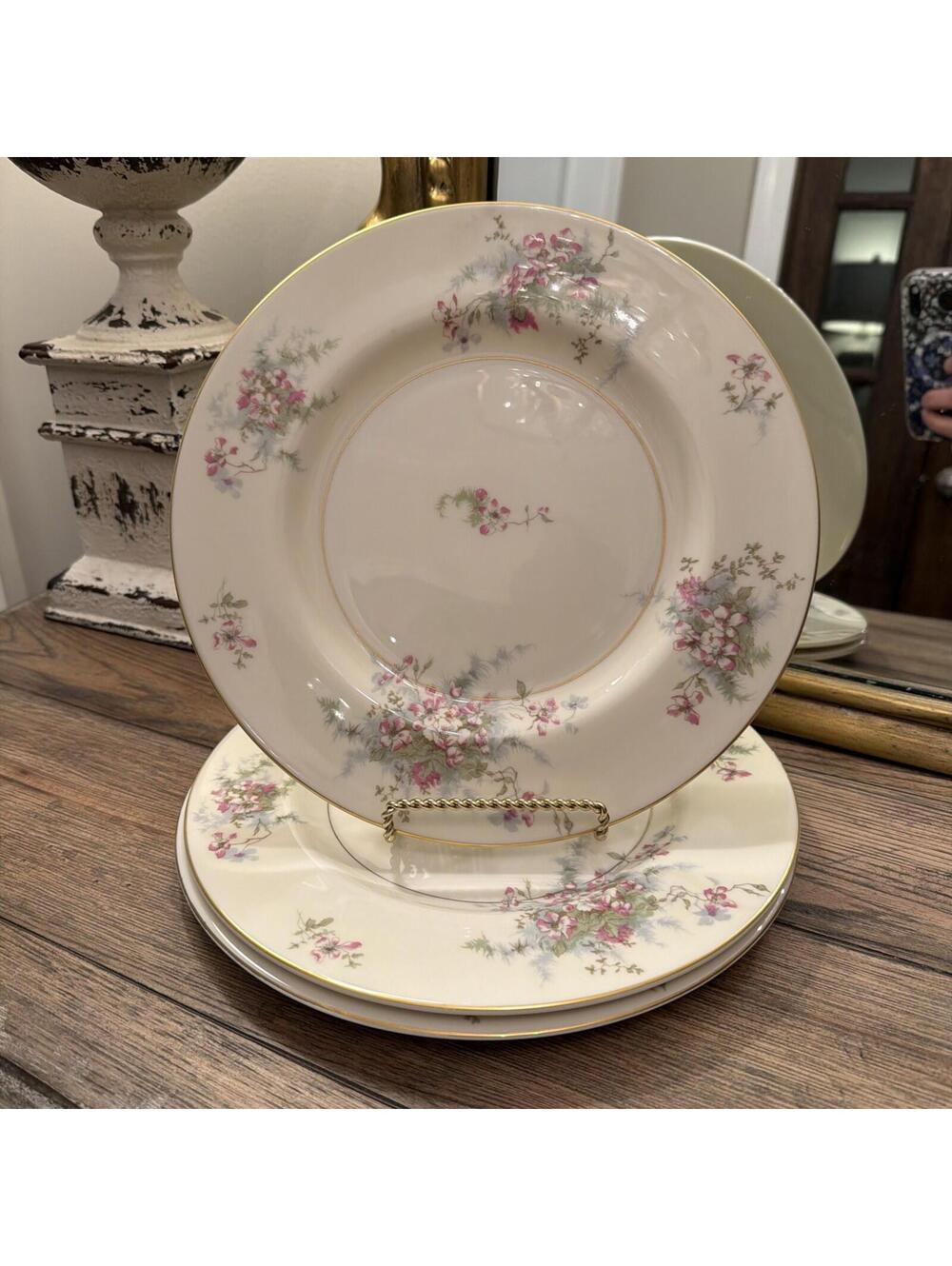 Theodore Haviland NY Apple Blossom Dinner Plates – Set of 3